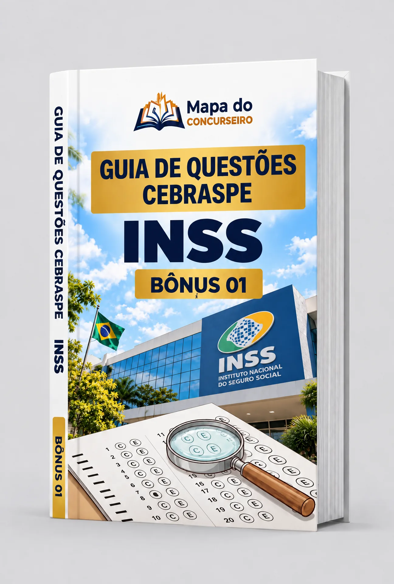 Livro Guia de Questões Cebraspe para o INSS — Bônus 01
